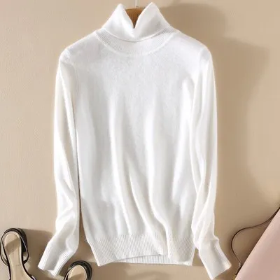 new womens sweaters 2020 turtleneck pullover women knitted sweater cashmere sweater women Plus large size sweater women winter