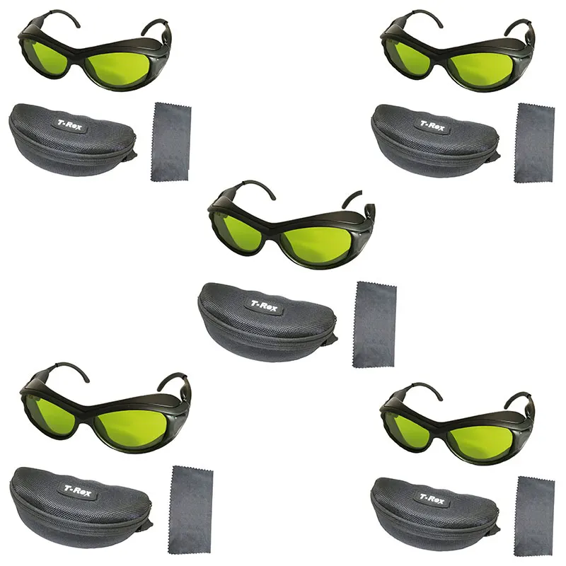 

5pcs 200nm-2000nm IPL Laser Protection Goggles Safety Glasses CE OD5+ UV400 for Beaty Cosmetology with Box