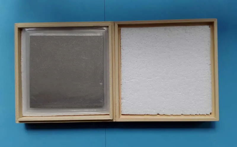 Material de sellado de revestimiento de refrigeración láser, hoja de Indio, bloque de aluminio de Indio, 99.995%, varios tamaños o tamaños necesarios