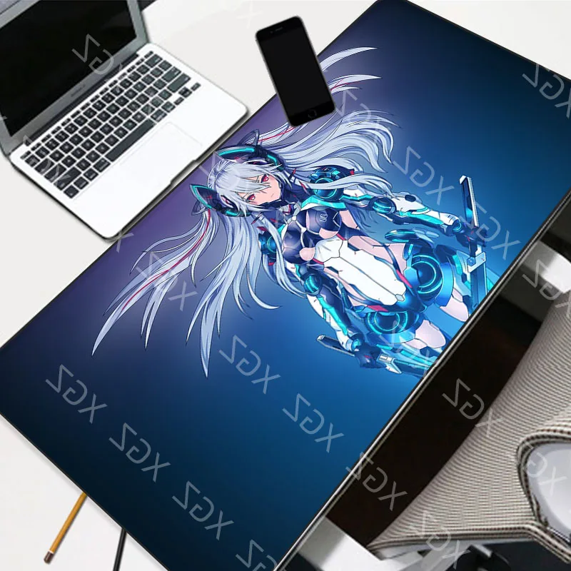 Yuzuoan XL Tokyo Ghoul Gamer Desk Pad Rug Mouse Pad Anime PC Gamer Complete Game Accessories Mausepad Varmilo Keyboard Computer