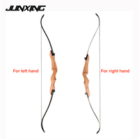 68 Inches Wooden Bow 18-32 Lbs Long Bow Tradition Bow Recurve Bow for Right / Left Hand User Archery Hunting Shooting