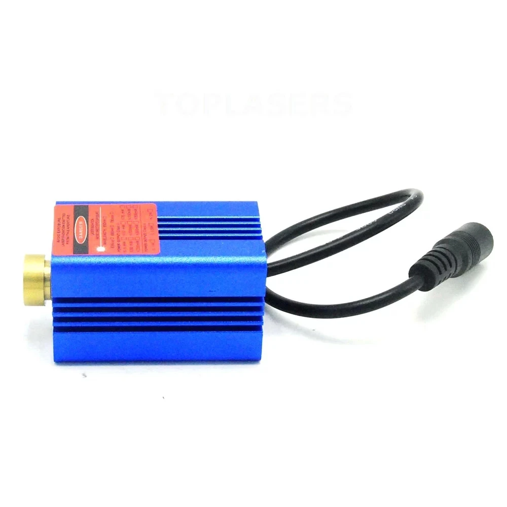 Focusable 250MW 650nm Dot Focus Red Laser Module W 5V AC Adapter3030