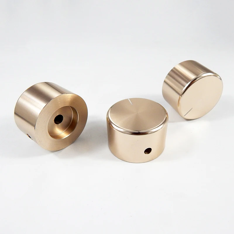 HIFI audio amp อลูมิเนียมปริมาณลูกบิด 1pcs เส้นผ่านศูนย์กลาง 35 มม.ความสูง 22 มม.เครื่องขยายเสียงลูกบิด Potentiometer