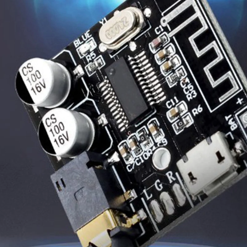 5PCS VHM-314 Mini Bluetooth 5,0 Audio Empfänger Modul MP3 Lossless Decoder Board 3,7-5V Wireless Stereo Ausgang verstärker