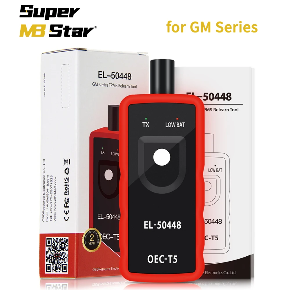 EL50448 TPMS Relearn for Opel Buick Chevrolet Electronic Tire Pressure Monitor Sensor Reset Tool EL-50448 OEC-T5