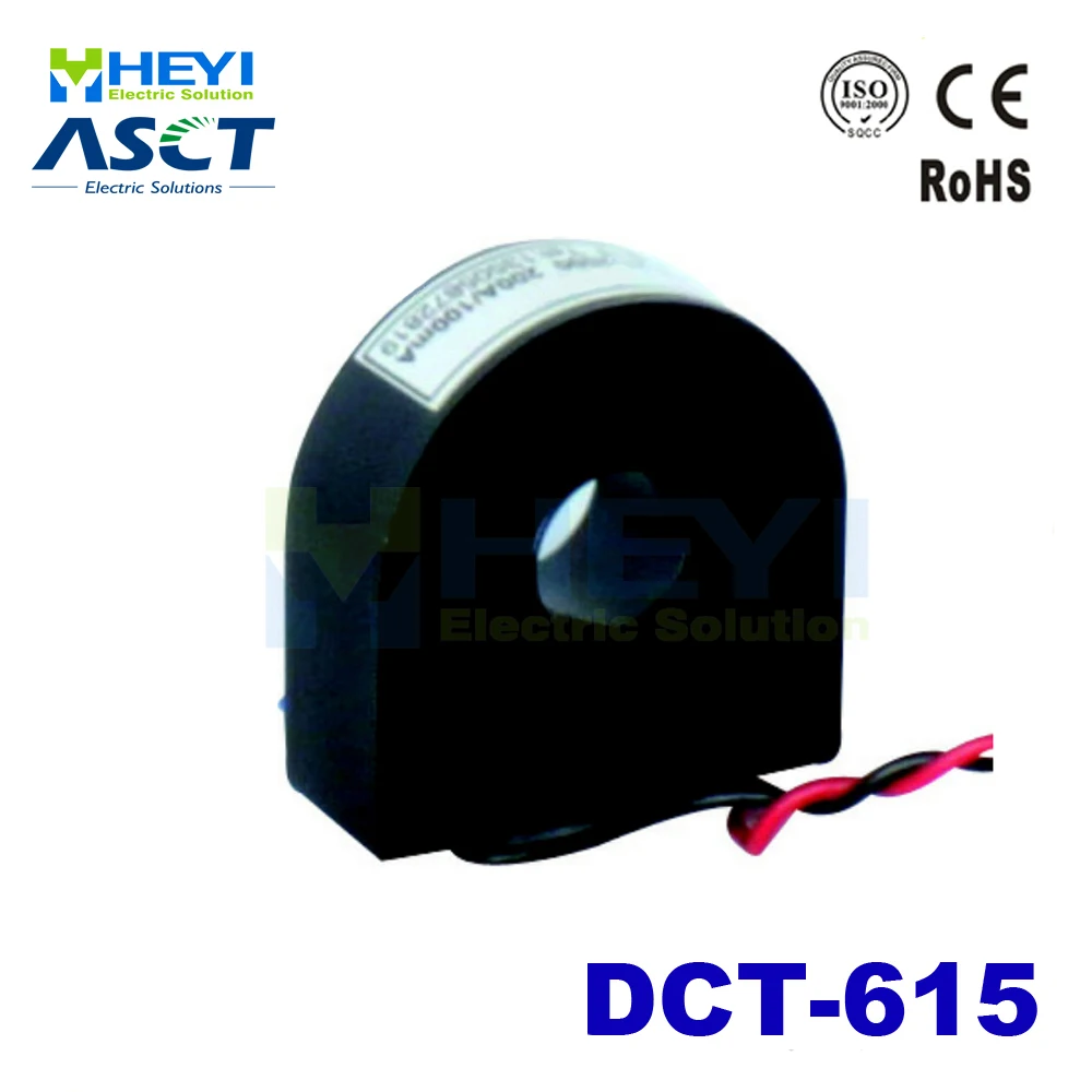 

DC immune Micro Precision current transformer DCT-615 window size 12.6mm Electric meter mini current transformer