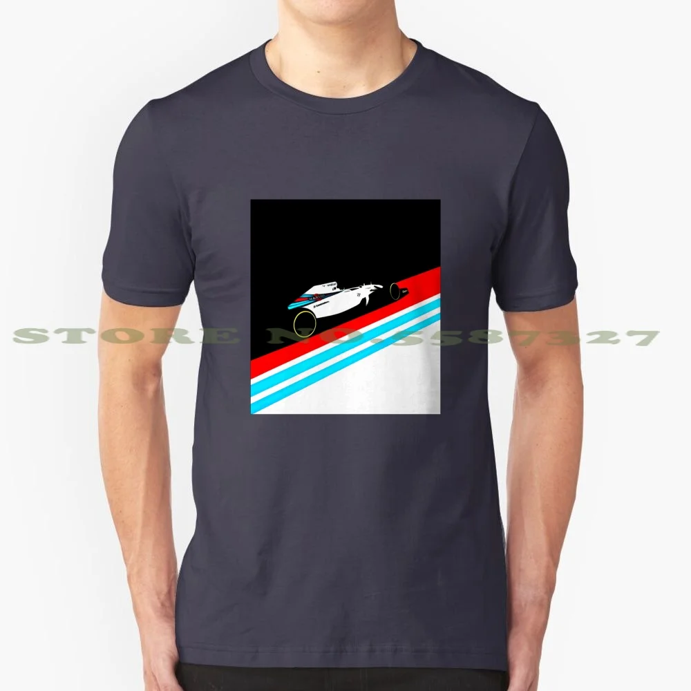 Martini Logo 100% Pure Cotton T-Shirt Martini Logo Racing Team Formula One Daytona Cars Grand Prix Vermouth