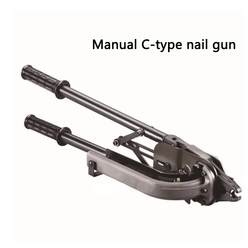 1PC Manual C-type Nail Gun TK-PHC-13-45C Pneumatic Large Nail Gun Genuine Manual Model Manufacturing Pneumatic Nail Gun Tools