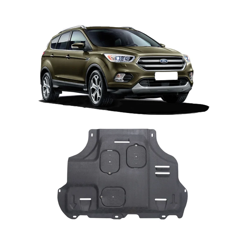 For 2007 2019 Ford Focus Plastic steel engine guard  For Focus Engine skid plate fender Car styling