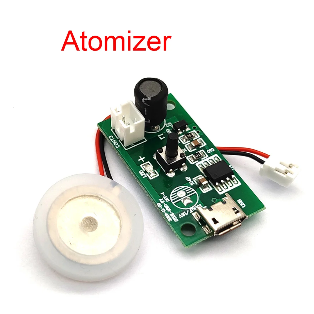 1.5-3W Ultrasonic Mist Maker Atomizer Transducer Atomizer Film Plate Accessories Humidifier Rubber Gasket 16MM 20MM