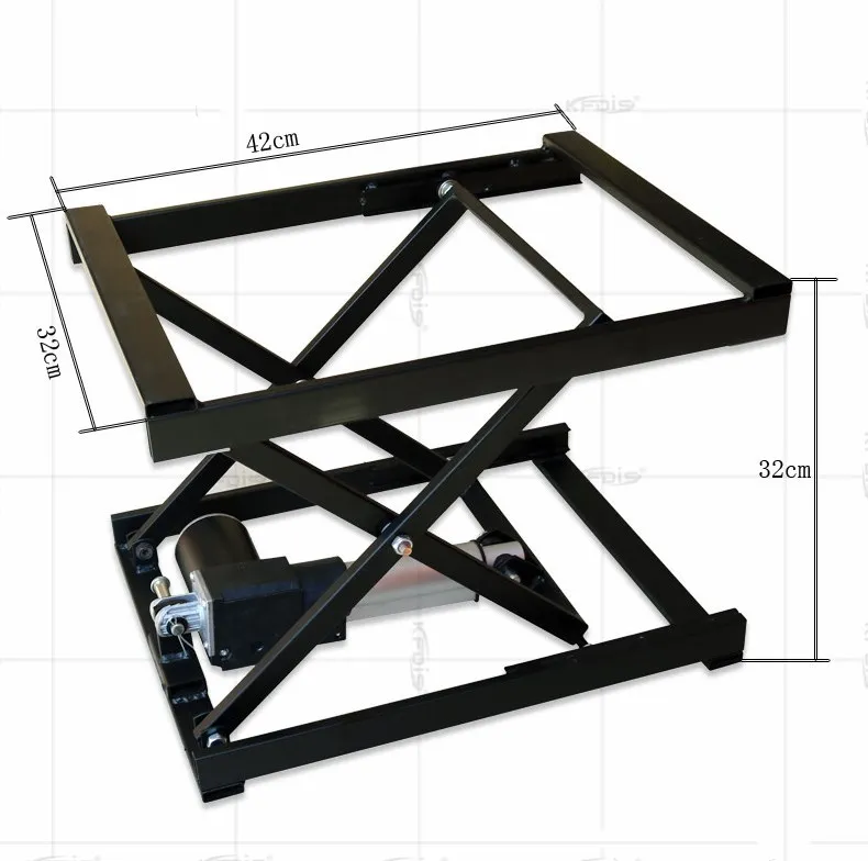 Multifunctional coffee table lifting frame built-in electric lifting frame small wired remote control wireless remote control