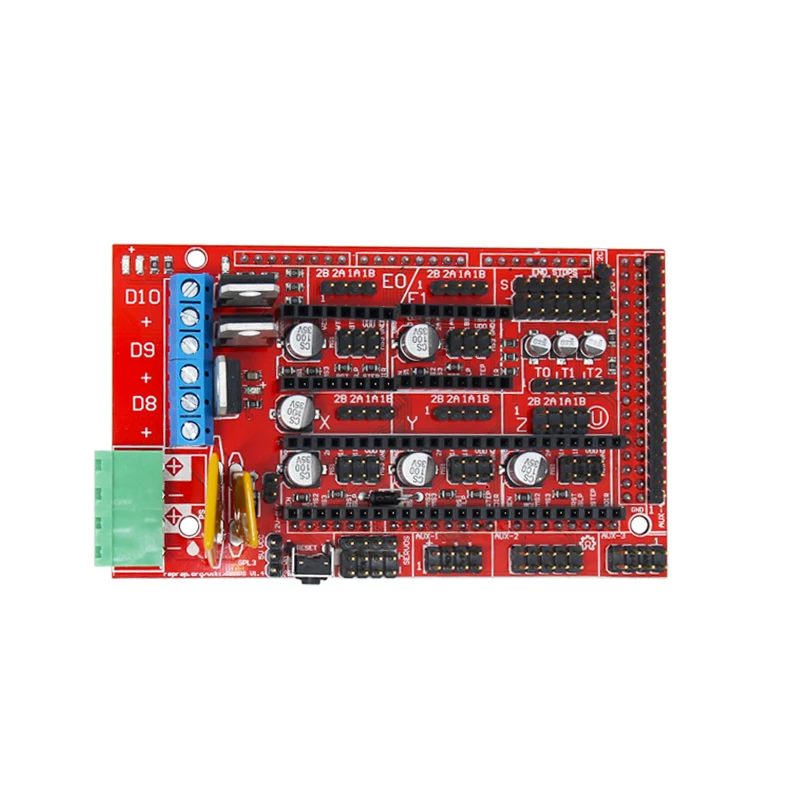 3D Printer Kit Mega 2560 R3 + 1Pcs RAMPS 1.4 Controller + 5Pcs A4988 Stepper Driver Module RAMPS 1.4 2004 LCD Control