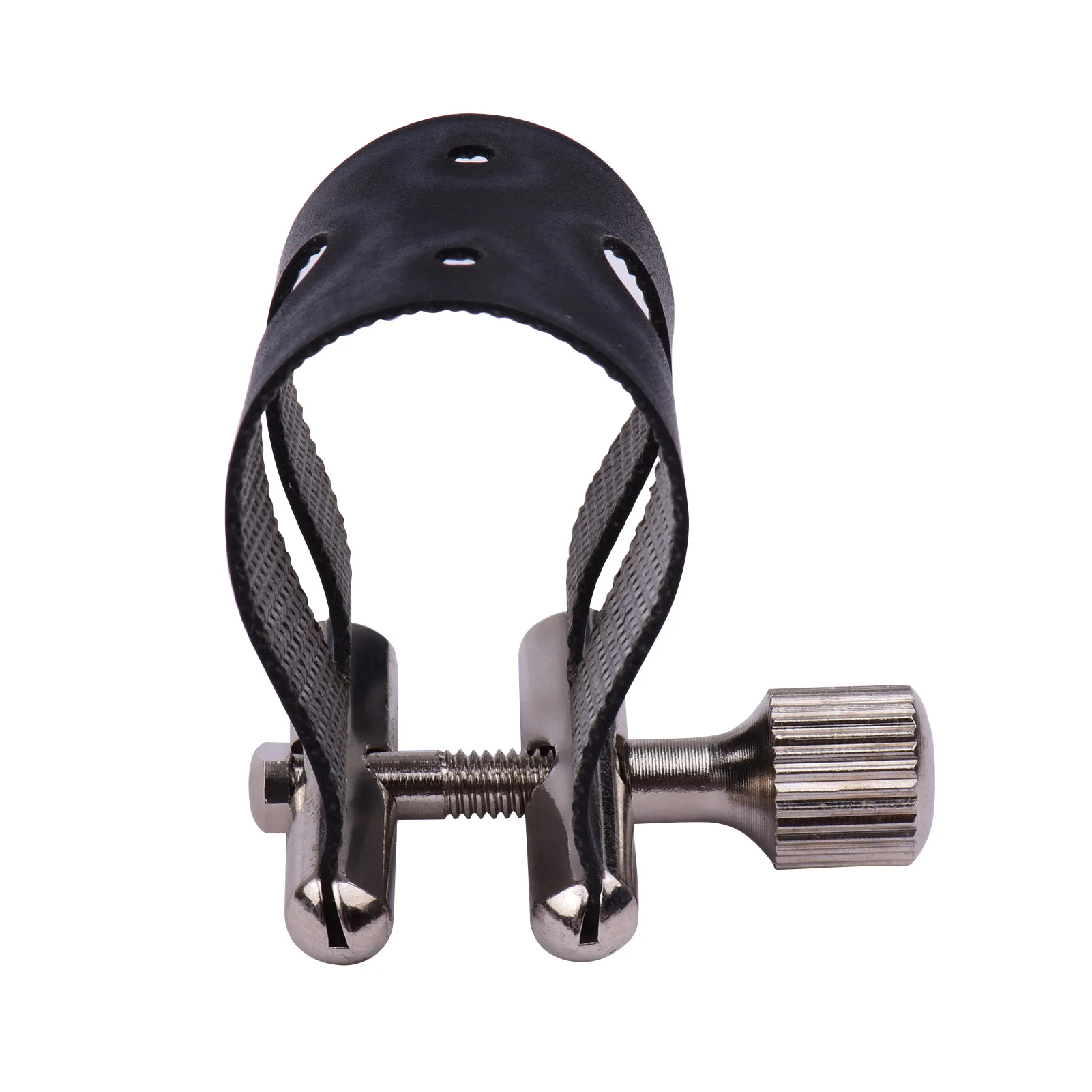 Muslady Saxophone  Fastener Clip Compact Durable Sax Ligature for Tenor / Alto Saxophone Metal Mouthpiece