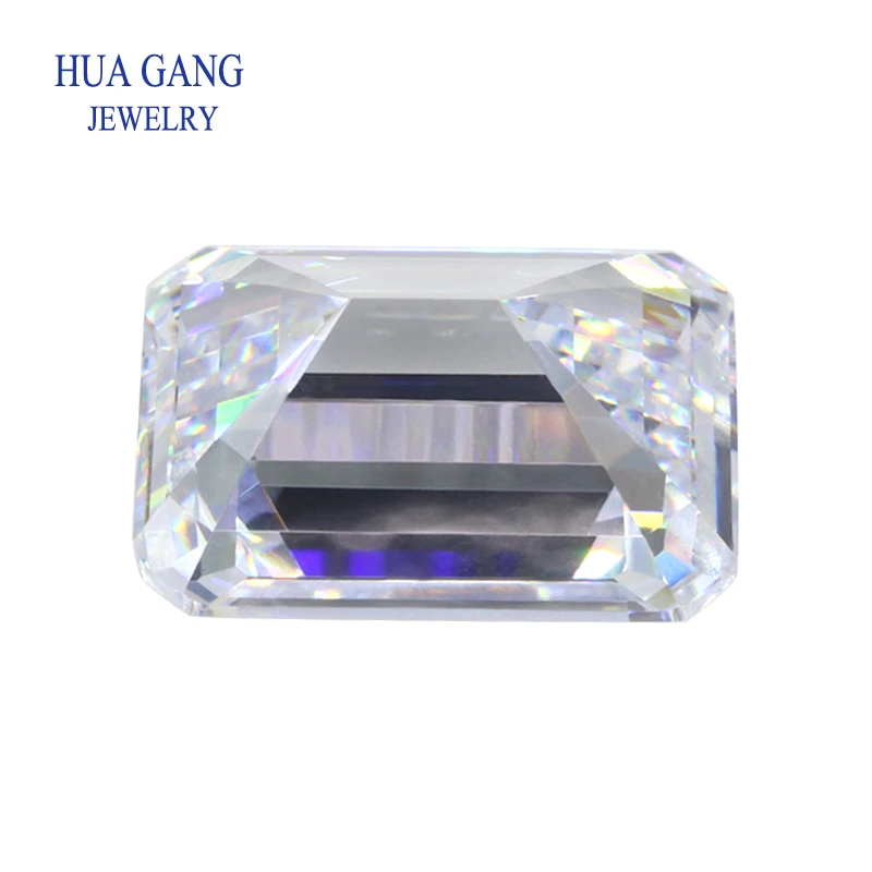 White Pagoda cutting CZ Stone 12x16-13x18mm Octangle Shape Cut Loose Brilliant Cut Synthetic Gems Cubic Zirconia For Jewelry