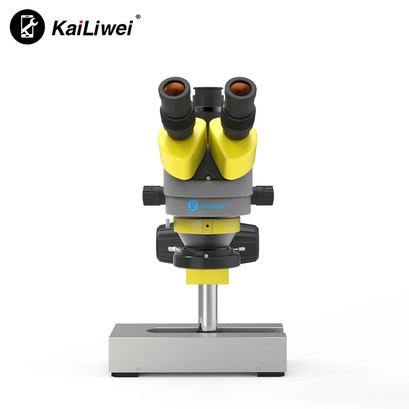 

Kailiwei Universal Movable Base Stereo Microscope Price Mobile Phone Element Magnifier Customizable Logo