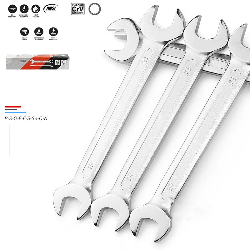 

6x7,27x30 to 32x34mm Professional Open Double End Hand Tools Universal Combination Wrench Auto Repair Hardware Tool Wrench