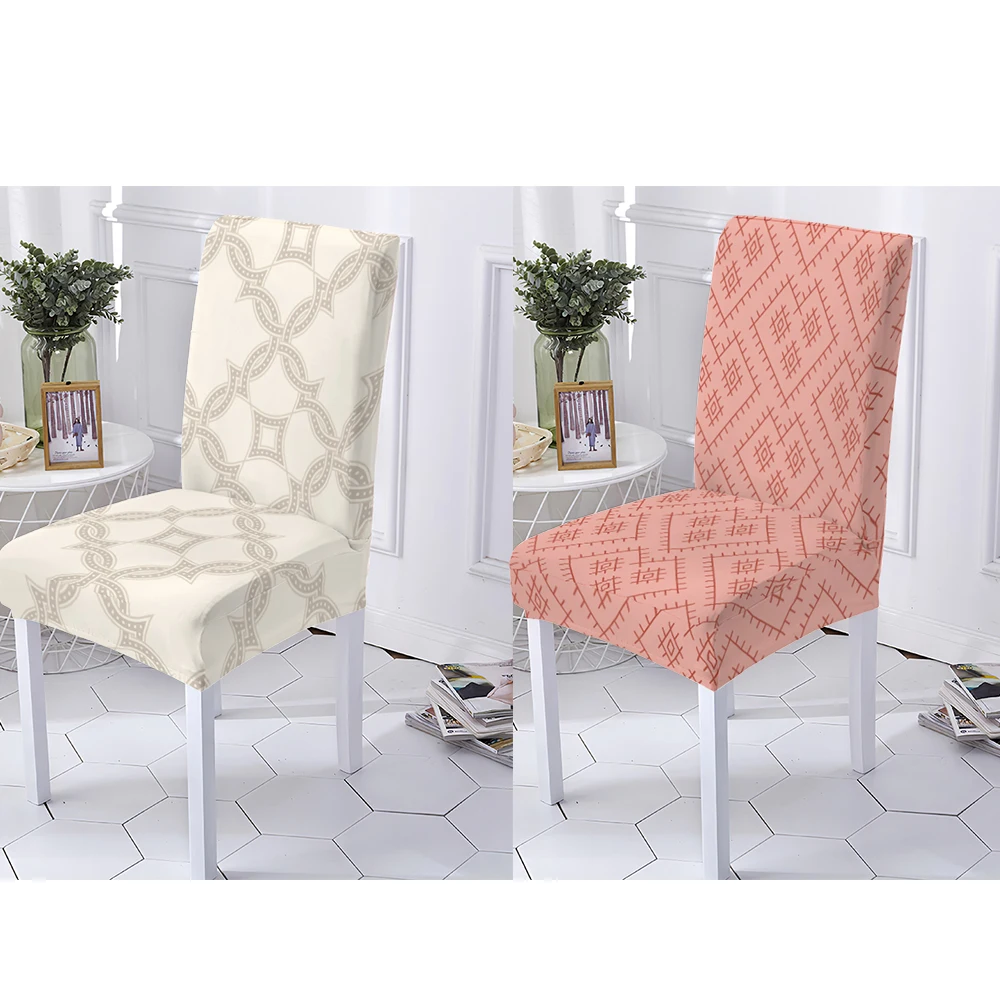 Chair Cover Washable Building Seat Cover Protective Cover Party Multifunctional General Decoration 1/2/4/6pcs