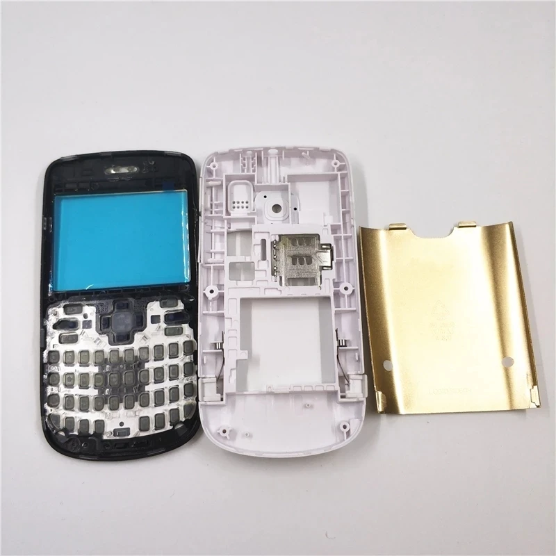 Full Housing For Nokia C3 C3-00 Back Case Battery Cover Front+Middle Frame Keypad C3-00 Replacement Part