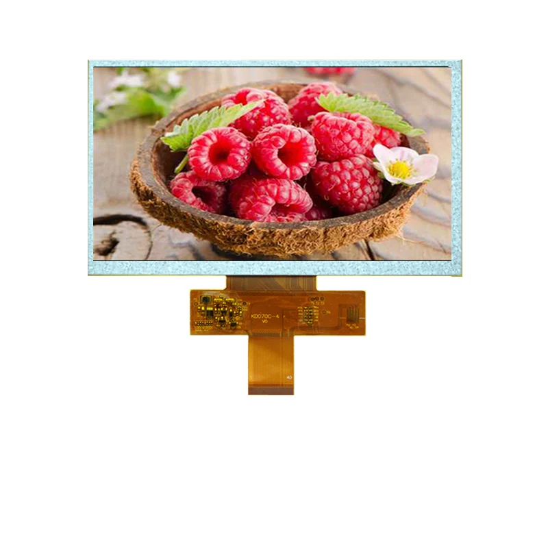 

7.0 inch 800*480, LVDS/RGB interface, high brightness TFT LCD with capacitive touch panel Never end of supply Support small Qty