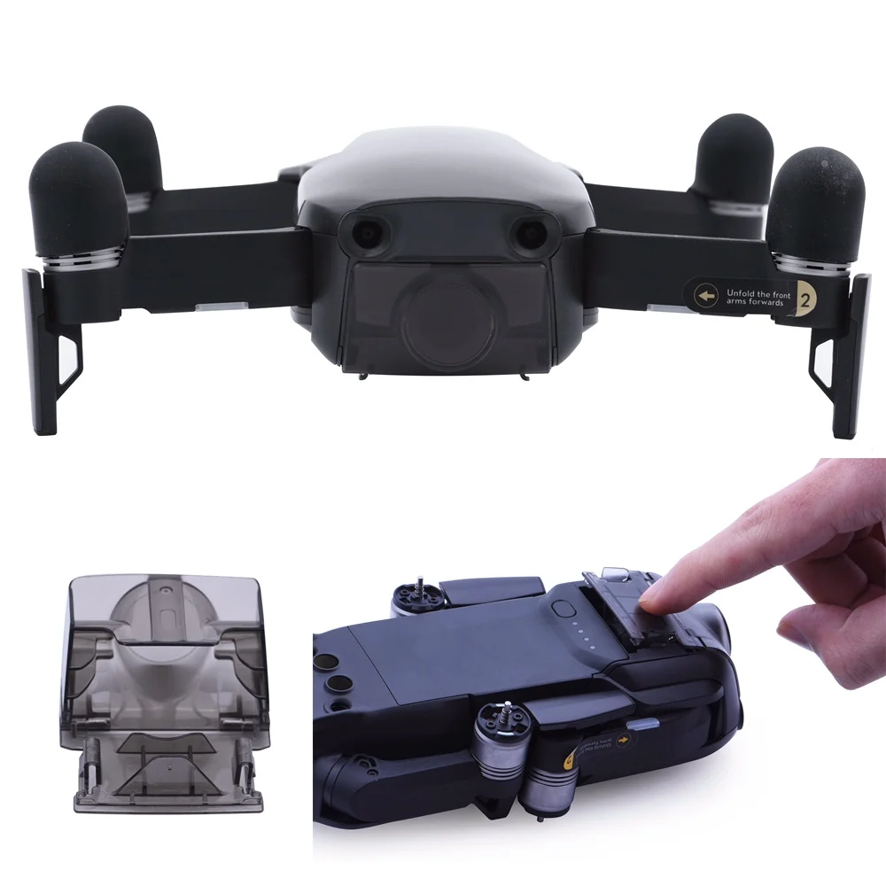 Lens Cover Cap for DJI Mavic Air Drone Quick Release Camera Lens Gimbal Stabilizer Dust-Proof Protector Protective Mount Holder