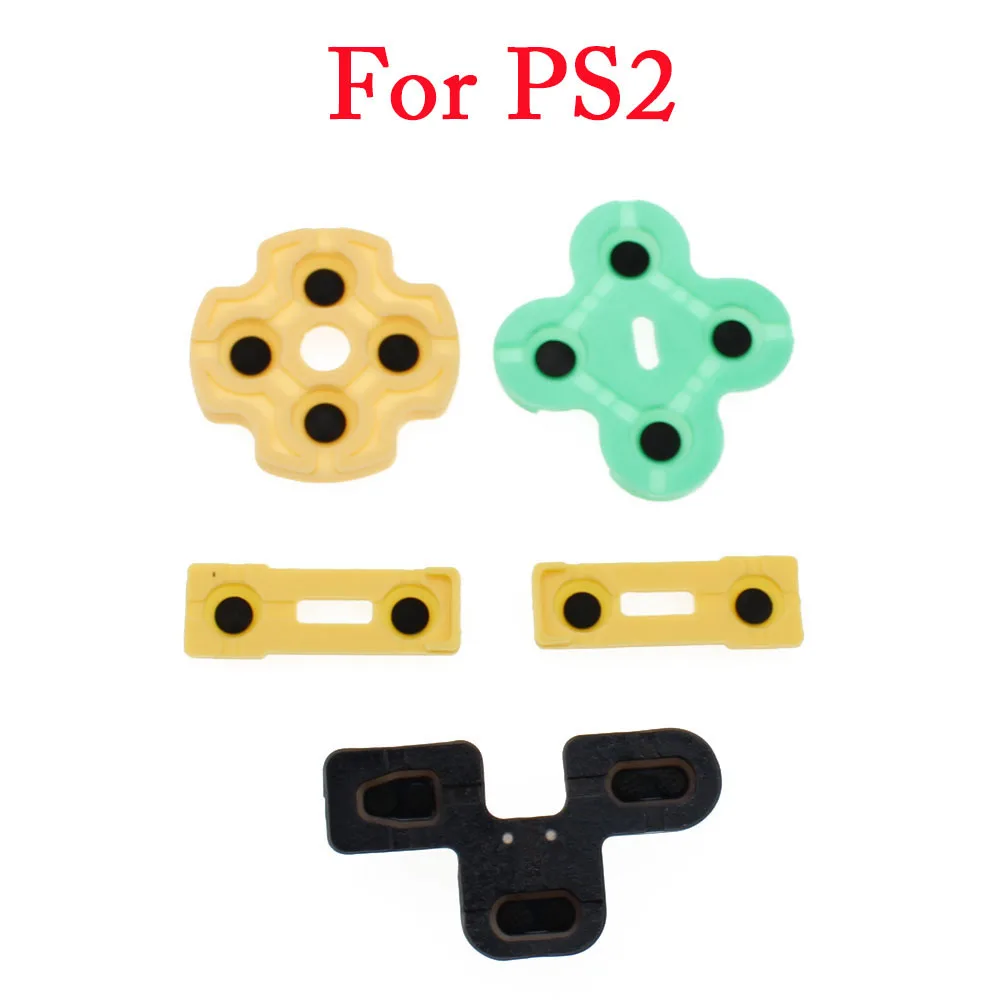 Резиновый проводящий Buttons D-pad для Game Boy A-B GBC GBA Silicone Start Select Keyboard for ps4 ps2 NGC NDSL NEW 3DS