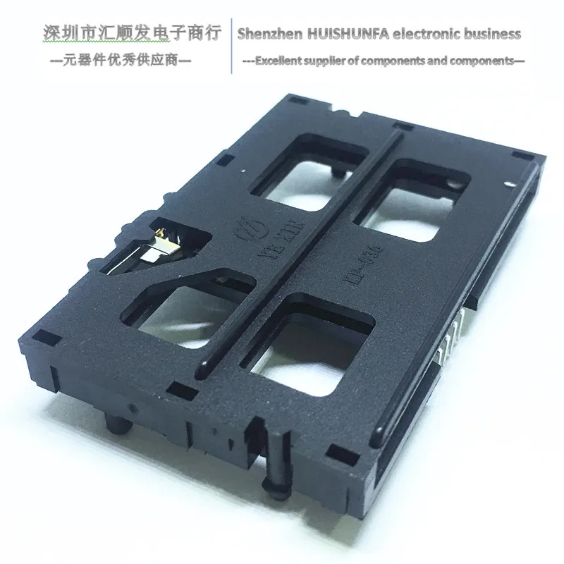 イェ新 KF-036 大 ic カードスロット、ノーマルクローズ、 8PIN ストレートプラグ、セットトップボックスカードホルダー