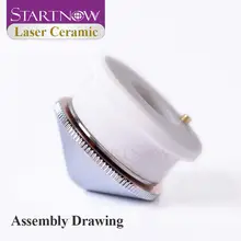 Fiber Laser Ceramic KT B2 Nozzle Holder 28/32mm #6