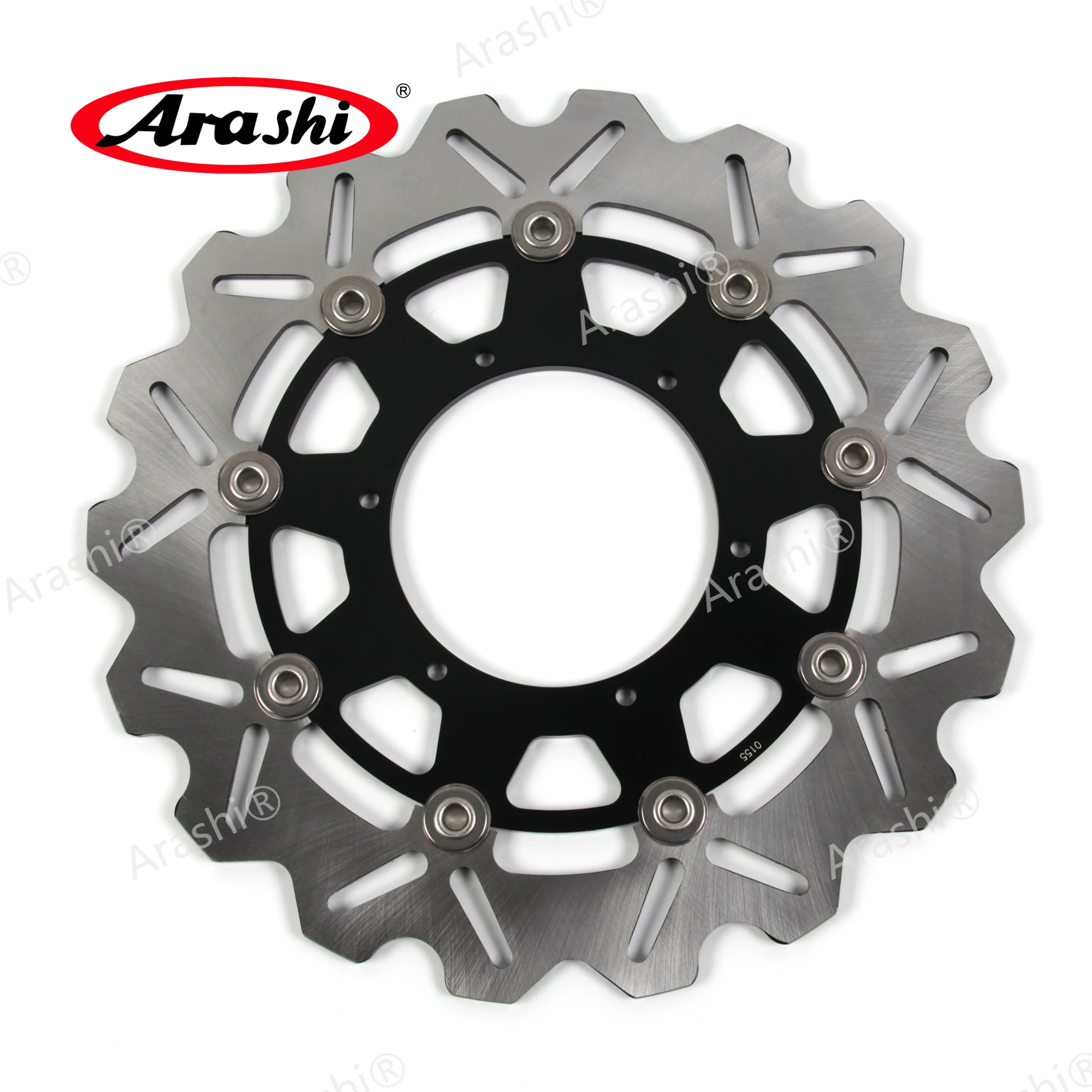 ARASHI F 800 GS CNC Front Rear Brake Rotors Disc Fit BMW F800GS 2015 2014 2013 2012 2011 2010 2009 / F 800GS ADVENTURE 2013-2015