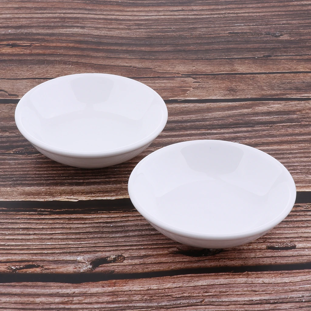 2 Pcs Ceramic Aroma Lamp Dish Plate Lid for Electric Fragrance Diffuser Lamp Oil