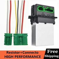 Resistencia del ventilador del calentador del Motor del ventilador + conector/cable para Nissan Tiida Livina Citroen Peugeot Renault 27150-ED70A 27150ED70A