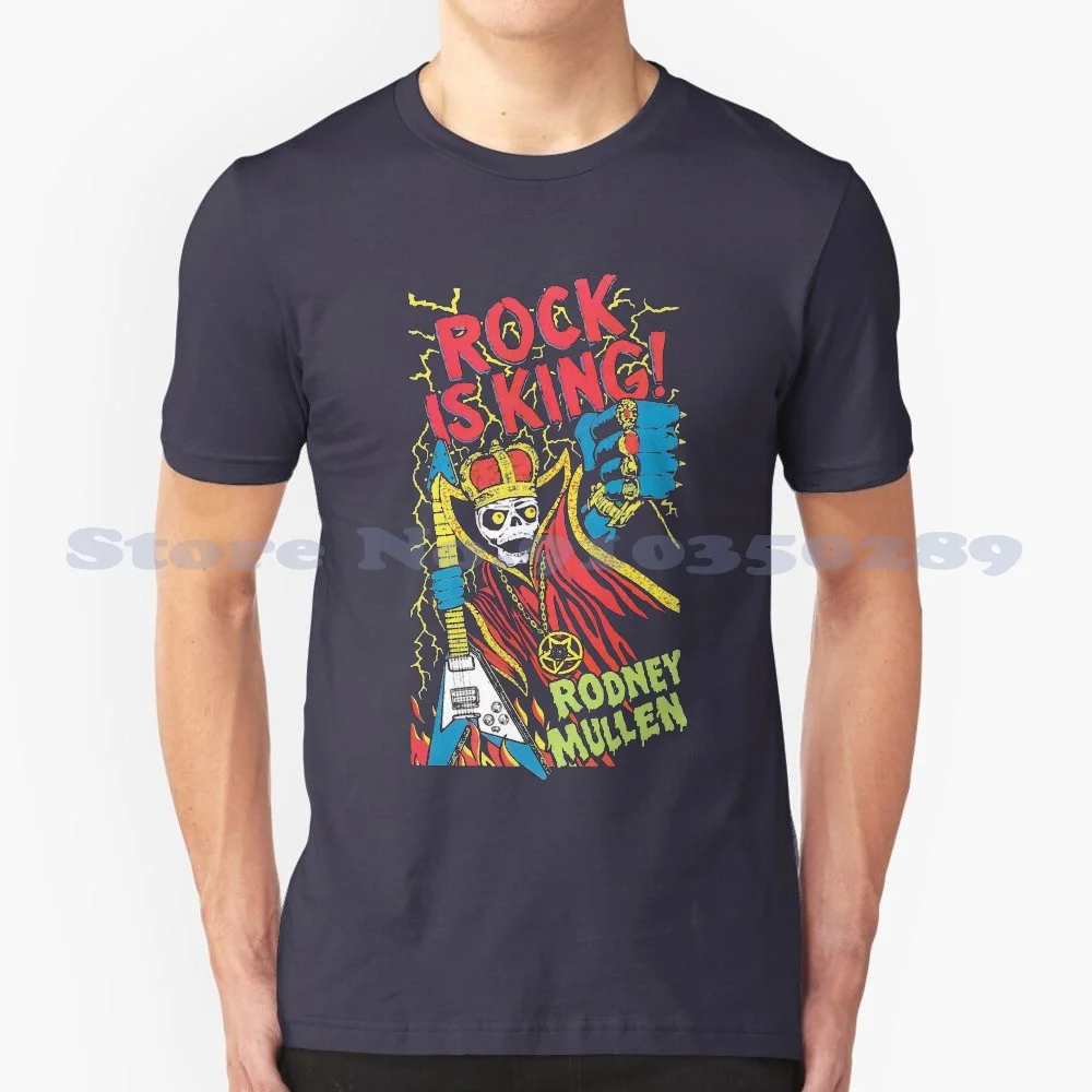 Rock Is King , World Industries Skateboard T Shirt Design. 100% Cotton T-Shirt World Industries 1980S Skateboarding Skater 90S