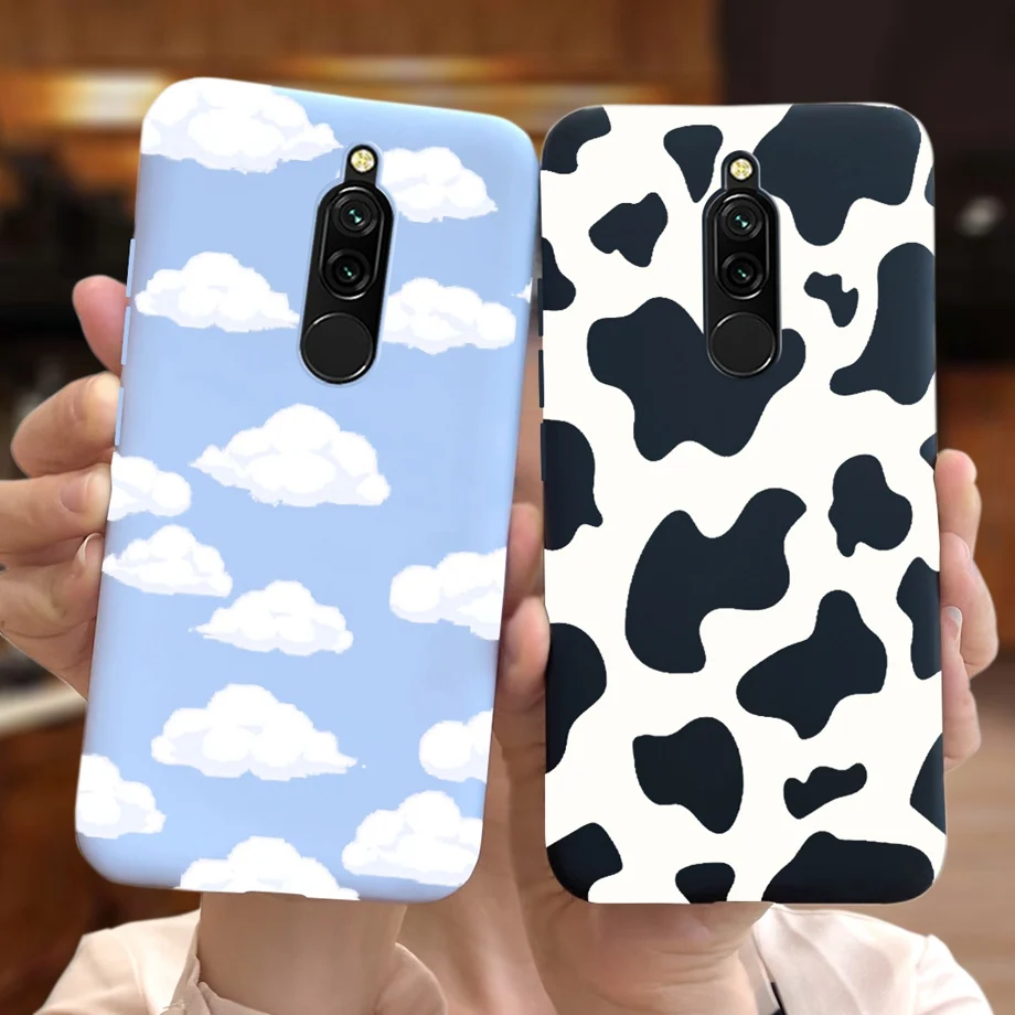 Flower Cartoon Case For Xiaomi Redmi 8 Redmi 8A Case Luxury Slim Soft Fundas for Xiomi Redmi 8A Back Cover for Redmi8 A Housing