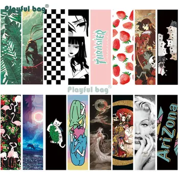 Oynak çanta 84x23CM kaykay Longboard için zımpara aşındırıcı kağıt profesyonel su geçirmez aşınmaya dayanıklı AMA94