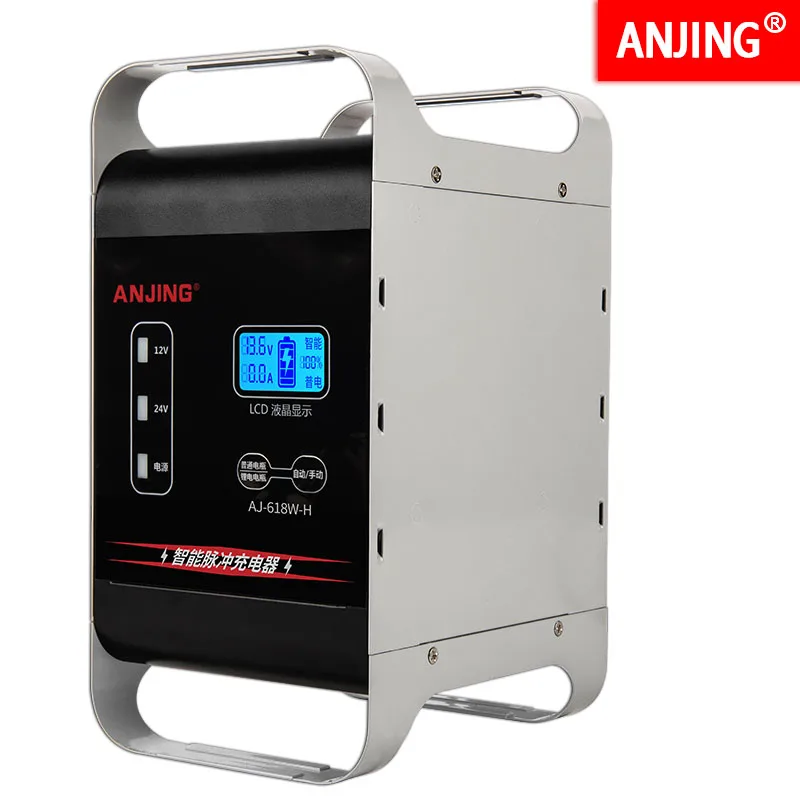 Chargeur de batterie au lithium, haute puissance, charge rapide, pour voiture, moto, 12v 24v, plomb-acide, 600W, réparation intelligente