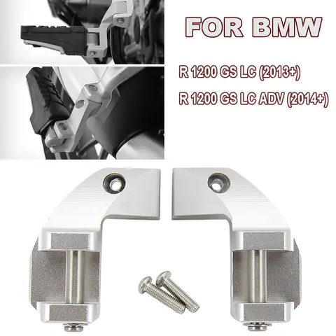 R1200GS 어드벤처 발 페그 오토바이 승객 Footpeg BMW R1200GS LC 어드벤처 R1250GS LC 어드벤처 S1000XR 용 키트 낮추기