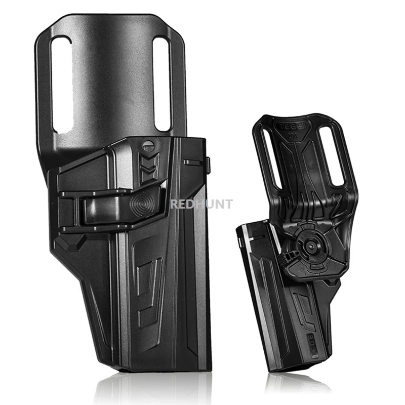 CZ P07 CZ P09 OWB Gun Holster Tactical Hunting Waist Paddle Pistol Handgun Holster Case Outside Waistband Paddle Holster