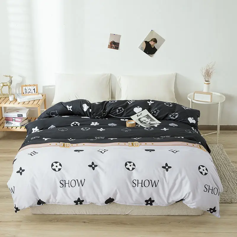 

Home duvet cover, zipper textile 1500x200cm luxury duvet cover 180x220cm. Double bedding 220x240cm