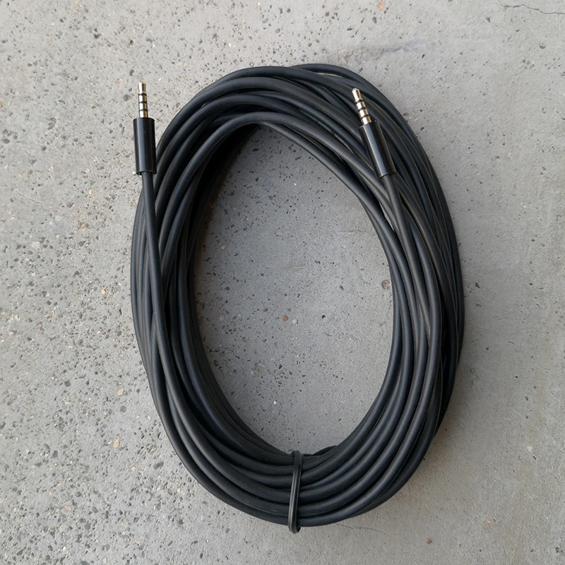 8M 4 polak 2.5mm do 2.5mm kabel audio-wideo Jack 2.5 męski kabel