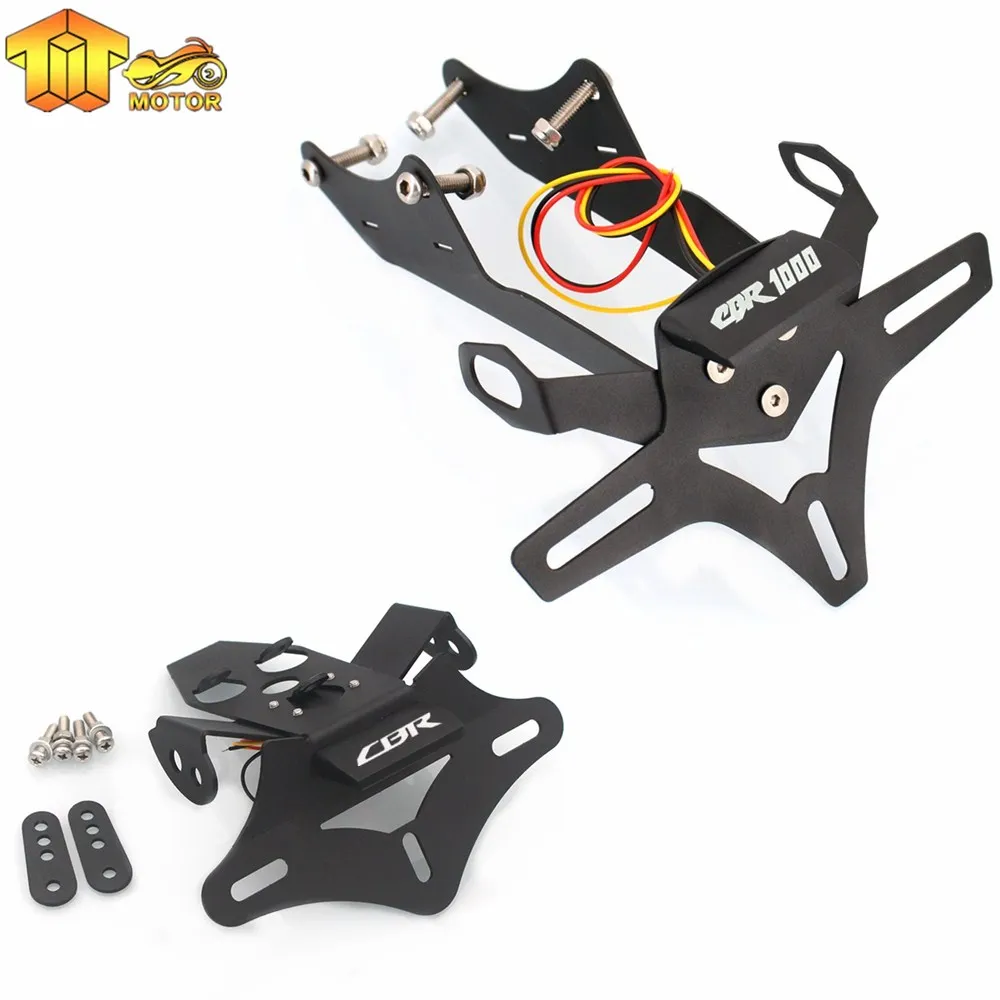 

For Honda CBR1000RR CBR 1000RR 1000 RR Motorcycle Tail Tidy License Plate Holder Fender Eliminator 2008-2016 2017 2018 2019 2020