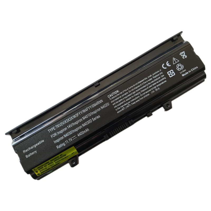 N4030D 0TKV2V 0W4FYY 0YPY0T 04J99J P07G002 Laptop Battery For Dell Inspiron 14V 14VR FMHC1 W4FYY X3X3X YM5H6 M4010 M4050 N4020