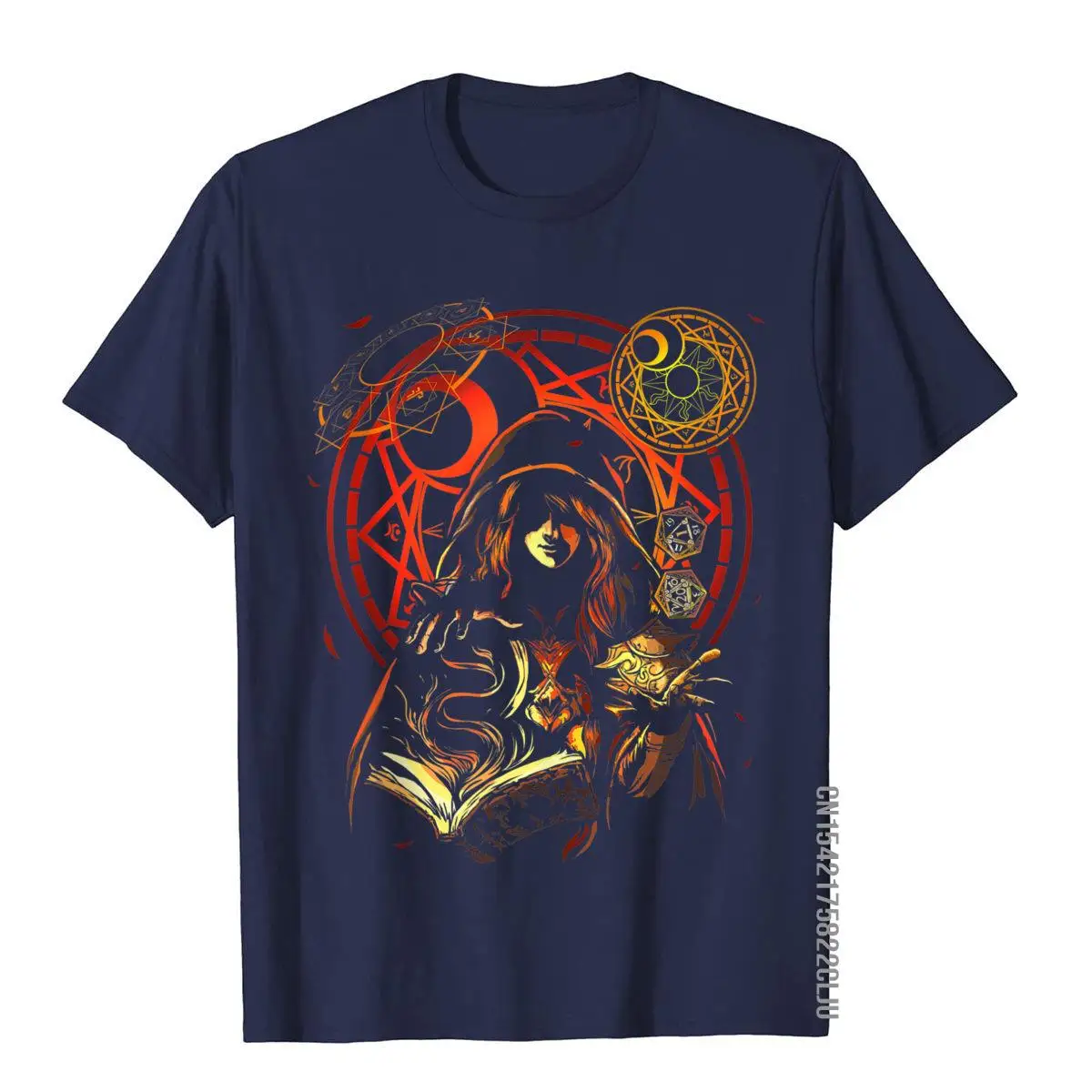 DM Dungeon Fantasy Adventure RPG camisetas de algodón para hombres, juego de rol, maestro, estilo japonés, nuevo diseño, regalo