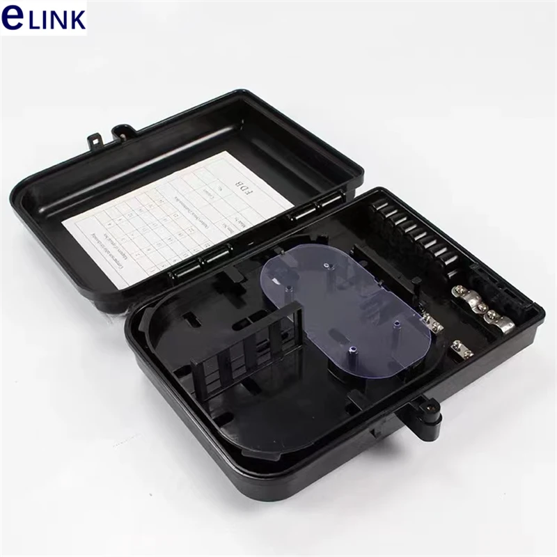 16 core FTTH distribution box 310*260*95mm PC alloy wall mounted junction box waterproof 1x16 enclusure ELINK