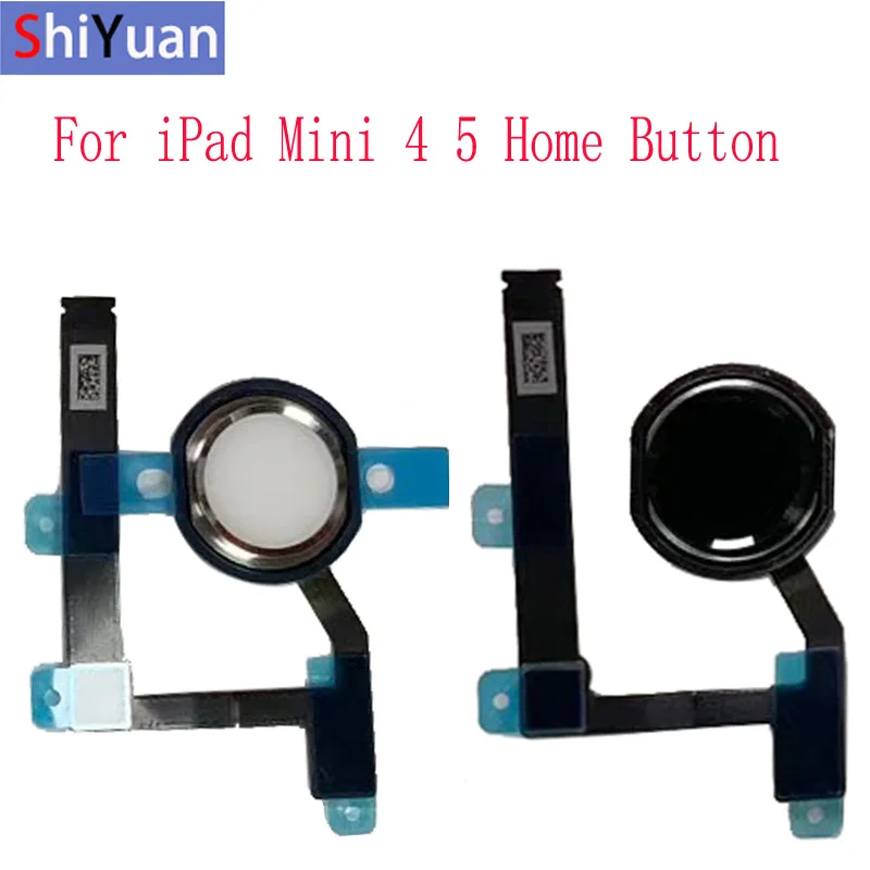 Home button with Flex Cable Ribbon Assembly For iPad Mini 5 Mini 2019 A2126 A2124 A2133 Mini 4 2015 Home Button