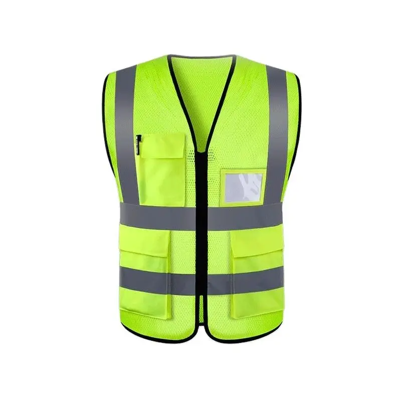 Working Reflective Safety Clothing Reflective Warning Vest With Pockets