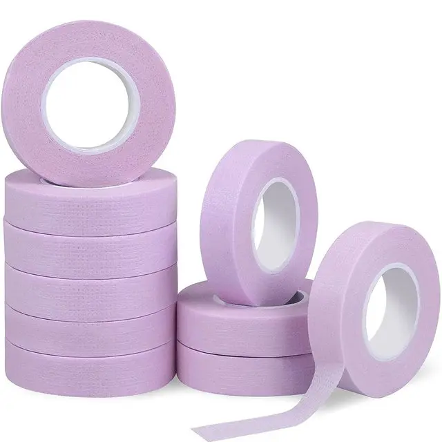 Eyelash Extension Purple Tape Breathable Easy To Tear Micropore Patch Lashes Stickers Patches for Extension Makeup Tools