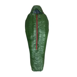 FLAME'S CREED 90% White Duck Down 20D Mummy Camping Sleeping Bag Cold Winter Ultralight  Camping And Tourism Equipment