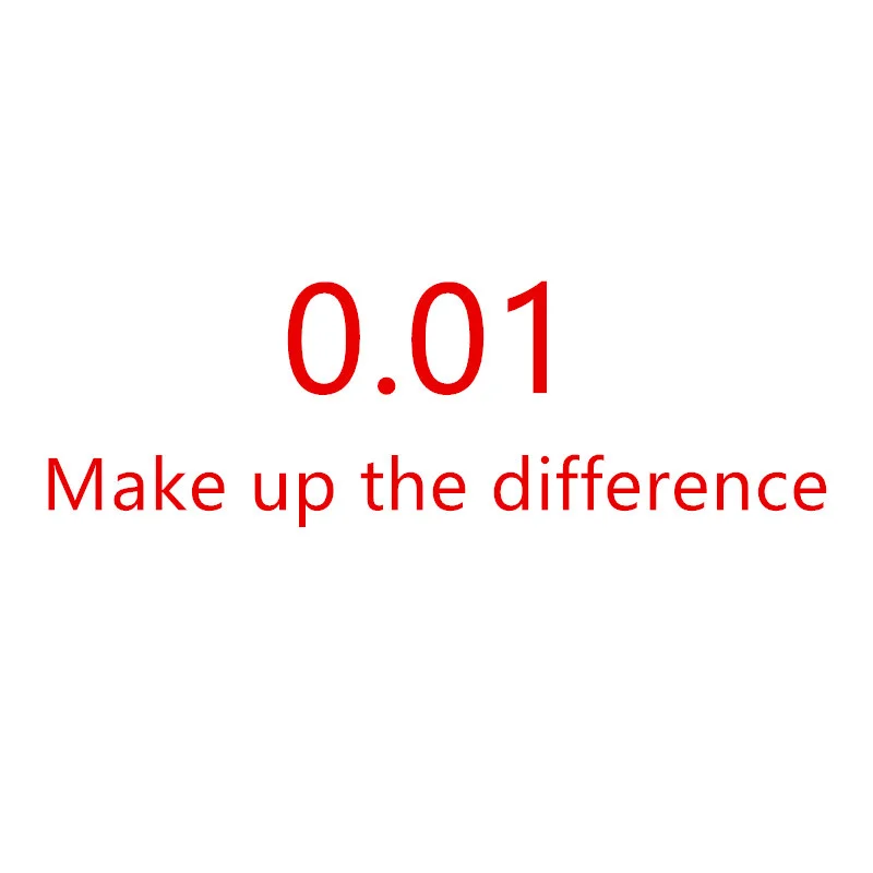 Make up the difference