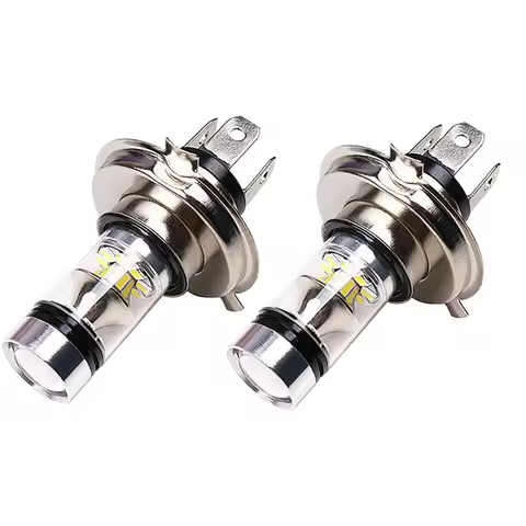 2Pcs H8 H9 H1 H3 H4 H7 H11 9005 HB3 9006 HB4 Car LED Fog Headlight Bulbs 6000K 8000K 4300K White Auto Fog Lamp Day Running Ligh