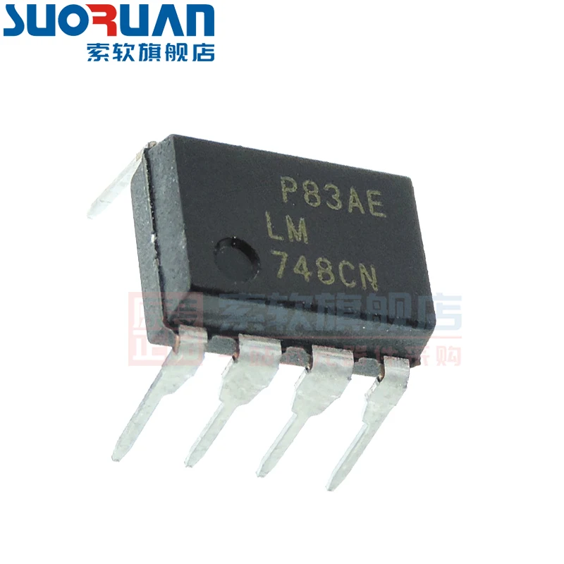 Free shipping   LM748CN LM748 DIP-8  IC   10PCS