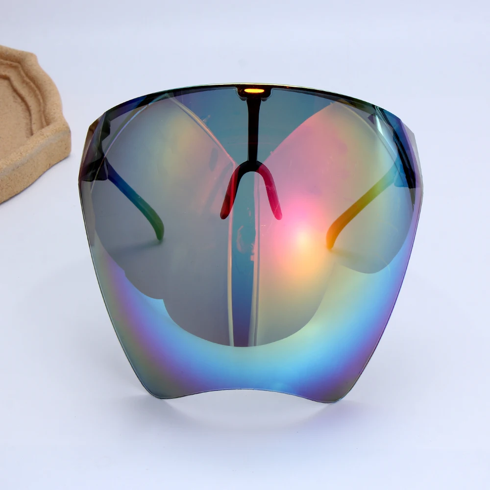 Jazdy okulary ochronne Anti-gogle przeciwmgielne ochronna UV okulary przeciwsłoneczne Visor pełna twarz pokrywa codzienna rozrywka okulary